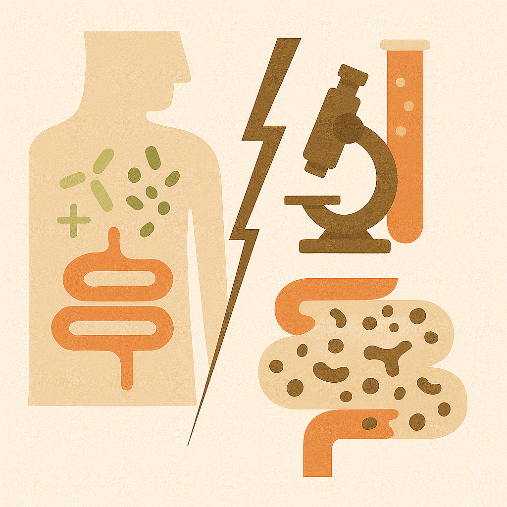 Dysbiose: Wenn das Darmmikrobiom aus dem Gleichgewicht gerät