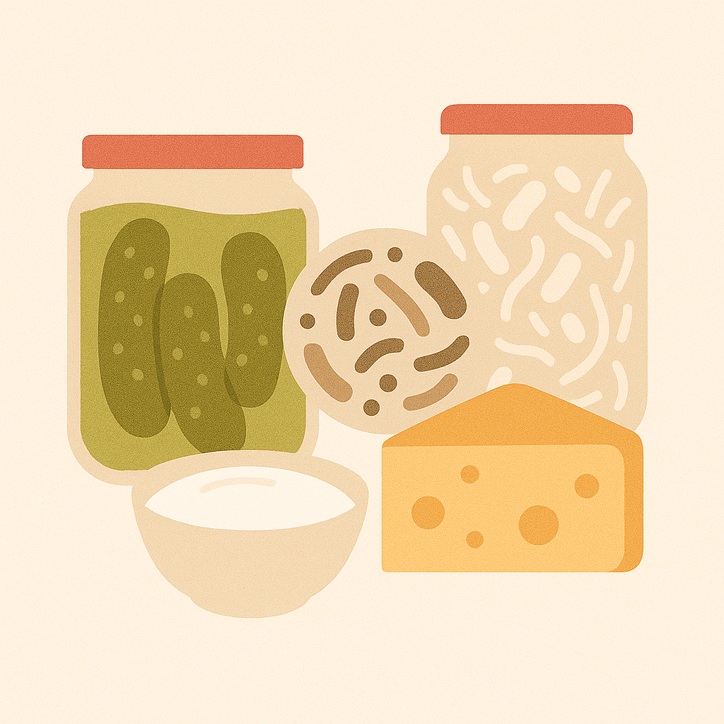 Fermentierte Lebensmittel und Darmgesundheit