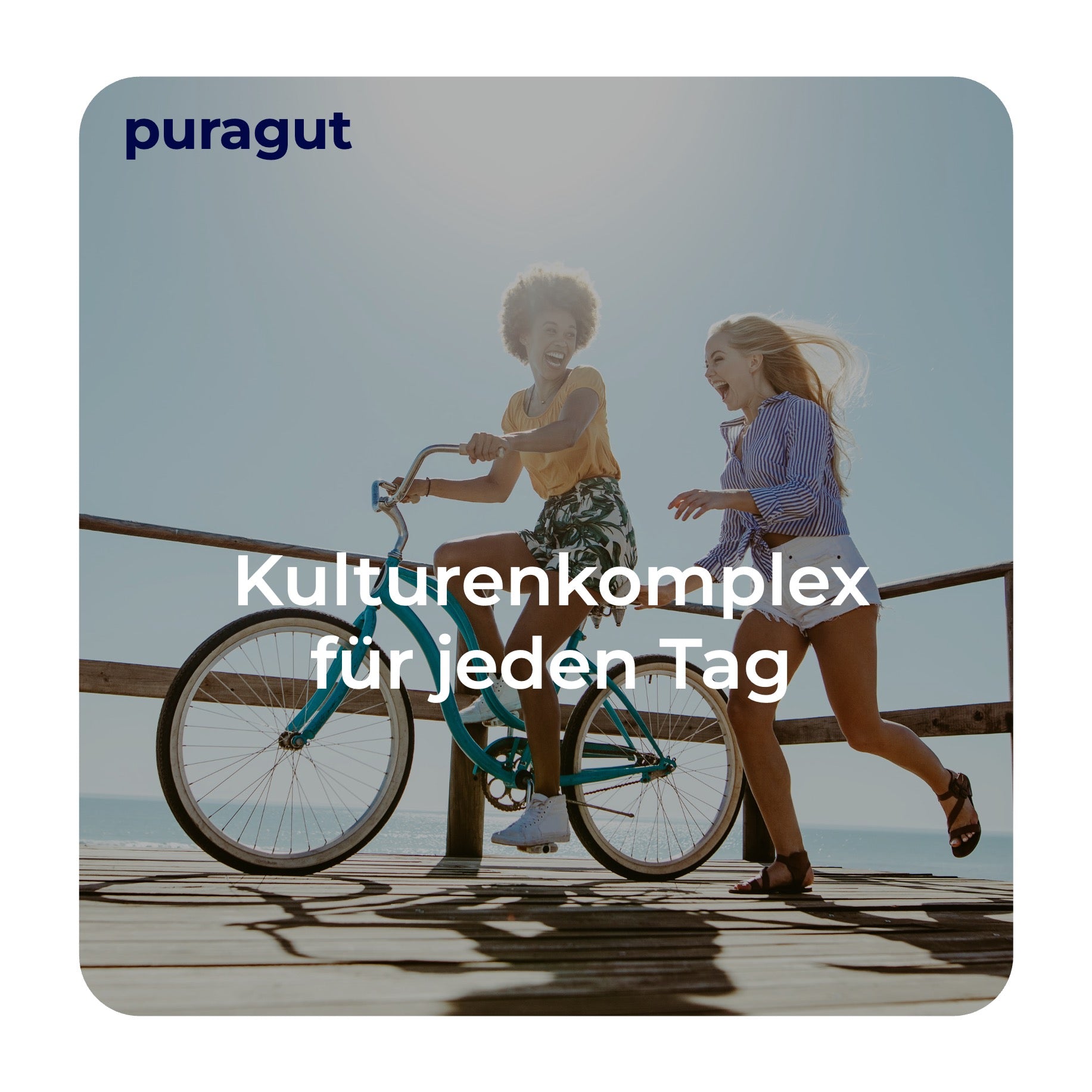 puragut BALANCE - Kulturenkomplex für jeden Tag - Mit 10 ausgewählten Kulturen - Bifidobakterien, Lactobacillus und Akazienfasern - 60 Kapseln